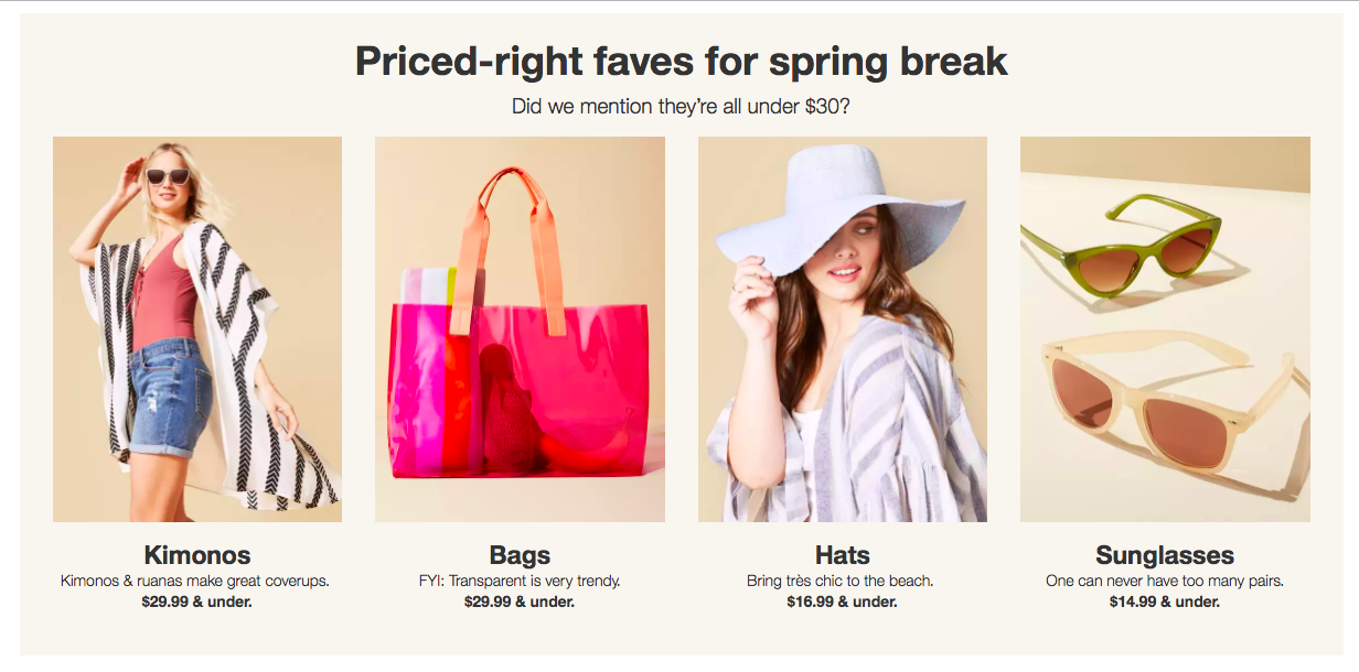 Spring Break Acessories